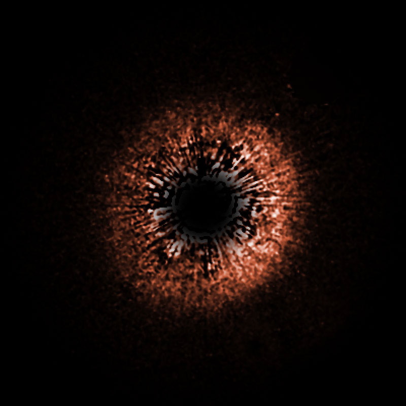 HST image of the disk around HD107146