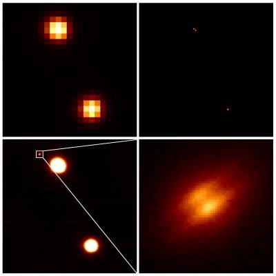 Gemini image of resolved disk around LkHa 263C