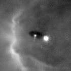 Image of proplyd disk shadow around ori 253-1536