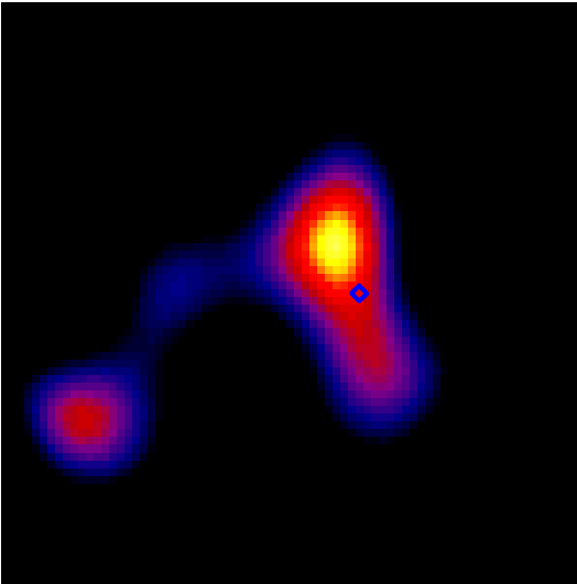 JCMT image of the disk around Tau Ceti
